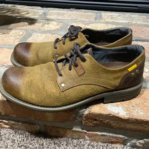 Caterpillar CAT Men Rusk Dk. Beige Shoe P716411, size 11.5